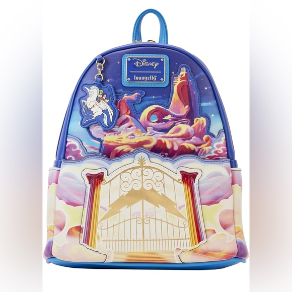 Loungefly Handbags - Loungefly Disney Hercules Mount Olympus Gates Mini Backpack